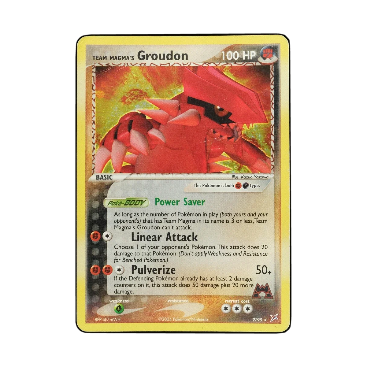 【希少】TEAM MAGMA’S Groudon マグマ団のグラードン 9/95 Team Magma's Groudon 9/95 Celebrations Ultra Rare Holo Pokemon